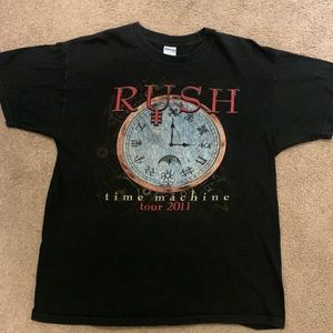RUSH 2011 Time Machine Tour Tee ( L )